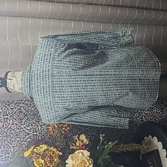 Foxcroft wrinkle free button front shirt - Picture 7 of 9